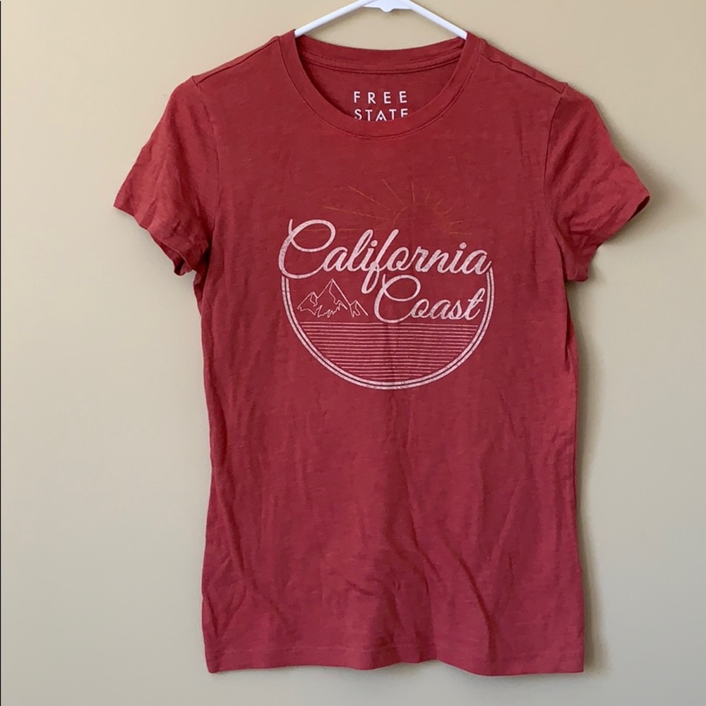 Red and cream t-shirt from Aeropostale